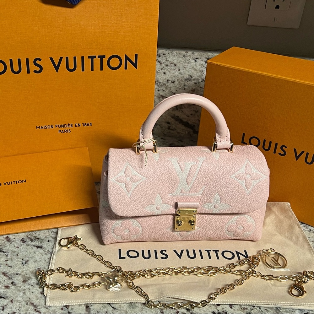 Louis Vuitton Pink Nano Madeleine Bag